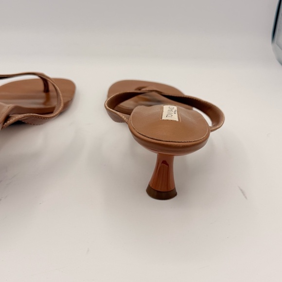 TONY BIANCO Krista Heels in Tan Nappa | SLIGHTLY USED - Picture 9 of 13